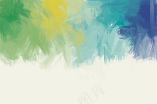 彩色调色板手绘背景