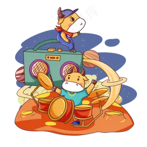 2021喜庆牛年新年