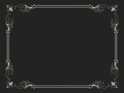 装饰性复古框架