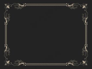 装饰性复古框架