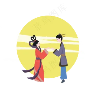 月亮牛郎织女