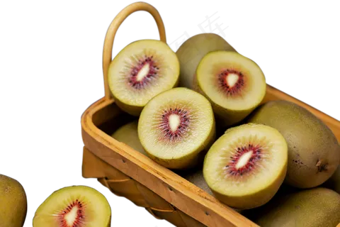 新鲜的猕猴桃摄影图片