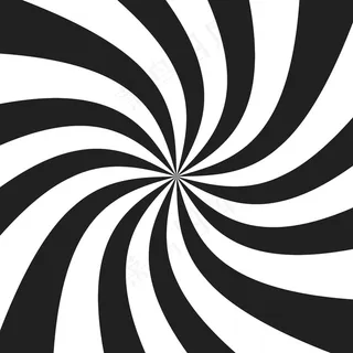 带有放射状灰色光线的迷幻螺旋。漩涡扭曲复古背景。喜剧效果插图。