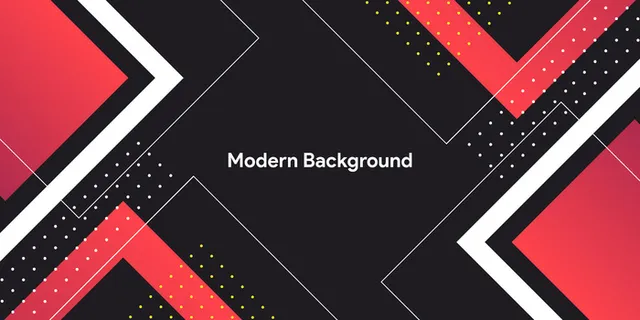 抽象的最小渐变和彩色红色背景