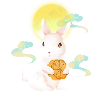 中秋佳节玉兔 中秋佳节玉兔