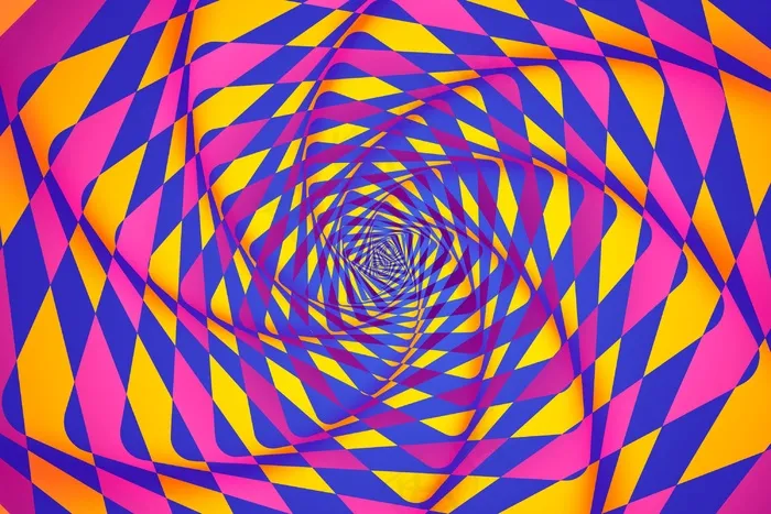 迷幻性视错觉背景eps,ai矢量模版下载