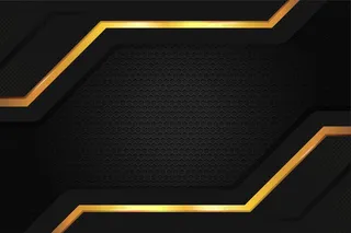 优雅的黑色金色金属钢背景壁纸
