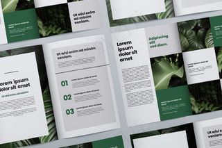 小册子概念模型样机