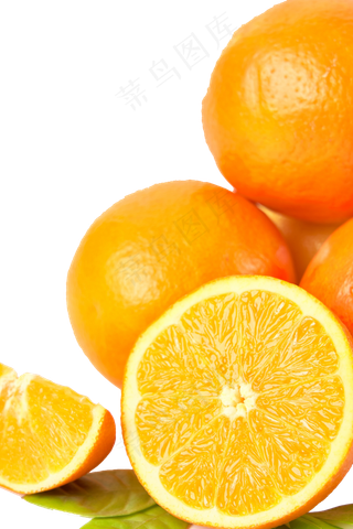 新鲜橙子