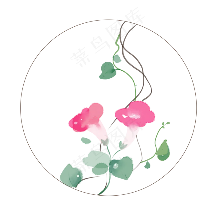 植物二十四节气寒露(2000X2000(DPI:300))psd模版下载