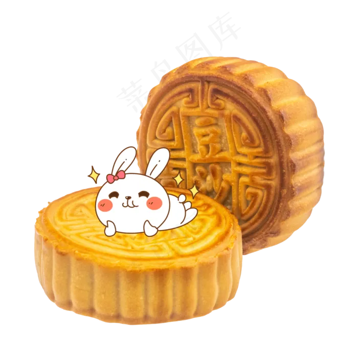 玉兔月饼(3000X3000(DPI:300))psd模版下载