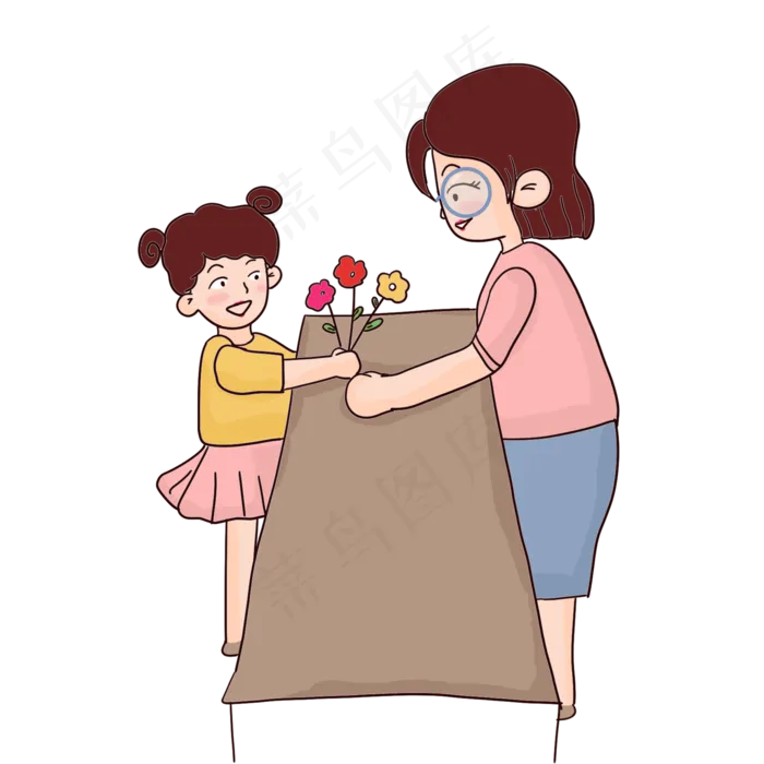 教师节送花老师元素(2000X2000(DPI:150))psd模版下载