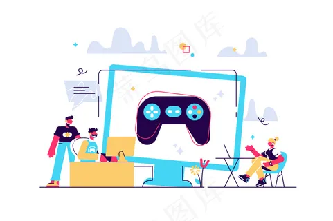 电脑游戏产业，网络运动培训。