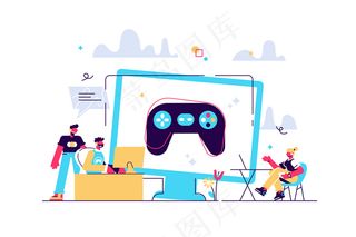 电脑游戏产业，网络运动培训。