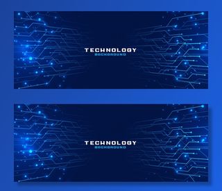 发光蓝色电路图