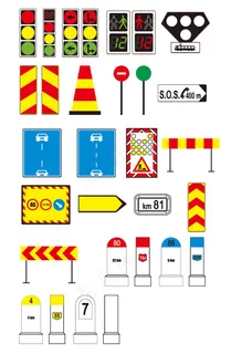 安全施工警示标示 安全施工警示标示