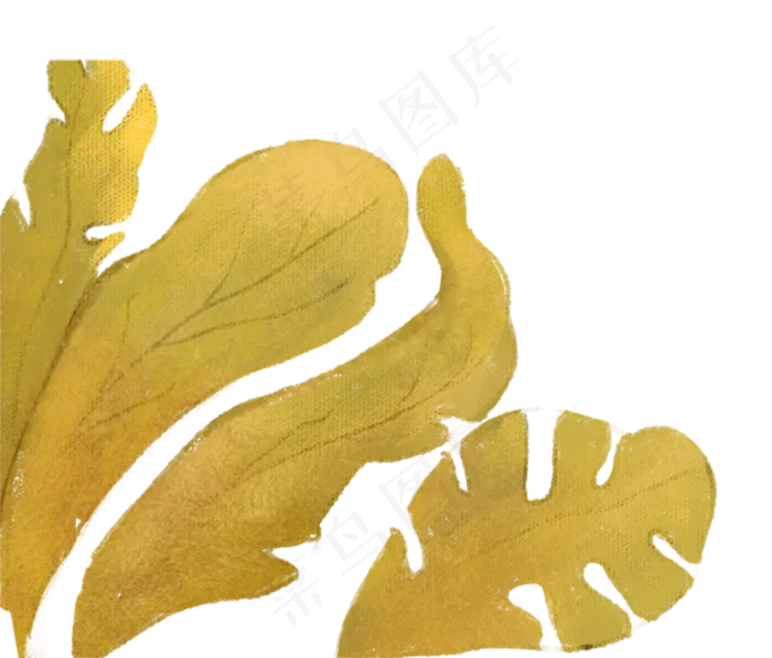 黄色草植物(800X682(DPI:300))psd模版下载