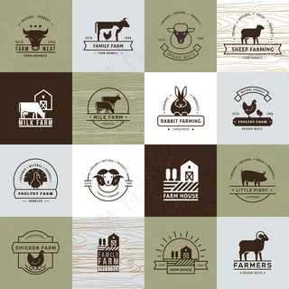 为农民、杂货店和其他行业收集了大量的病媒标识。