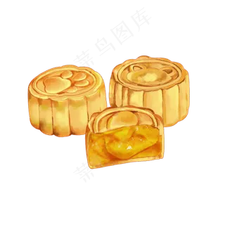 中秋节蛋黄月饼