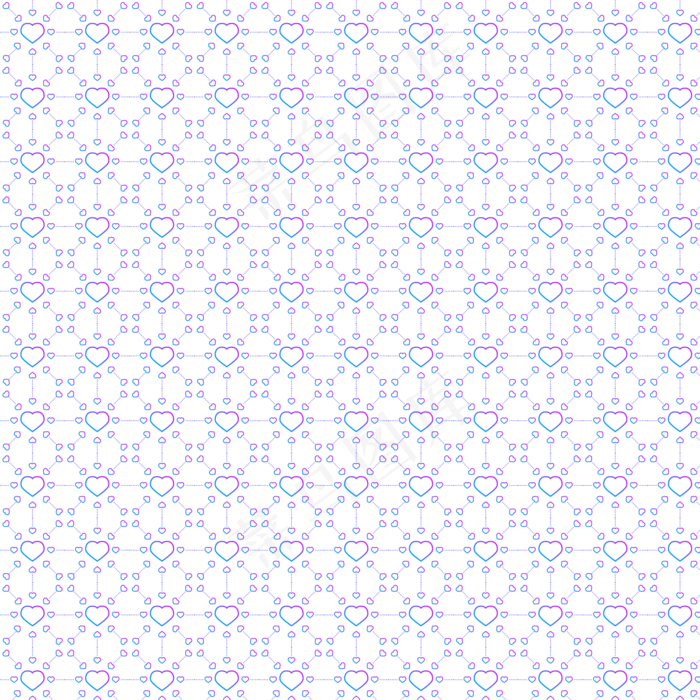 七夕爱心底纹(3543X3543(DPI:300))ai矢量模版下载
