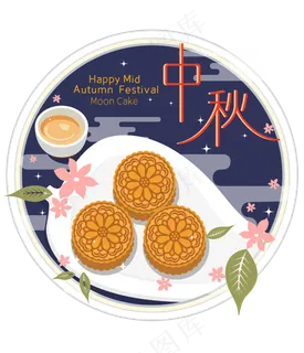 中秋节八月十五包装月饼