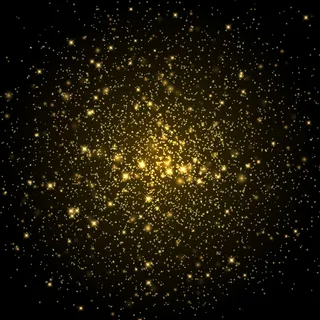 有恒星的空间星系背景