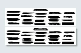 粗毛笔笔刷系列