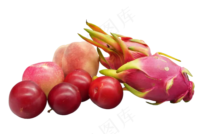 毛桃火龙果李子(2000X2000(DPI:300))