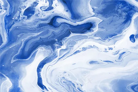 蓝色大理石漆背景 蓝色大理石漆背景