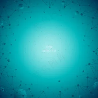 矢量蓝色抽象技术背景