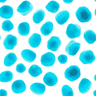 水彩圆点图案系列