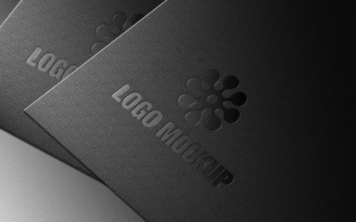 logo样机psd模版下载