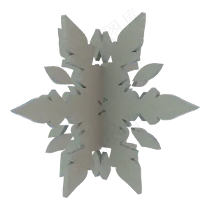 金色雪花