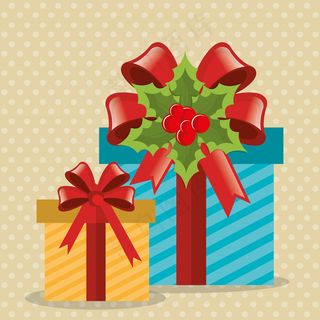 圣诞快乐，新年贺卡设计快乐