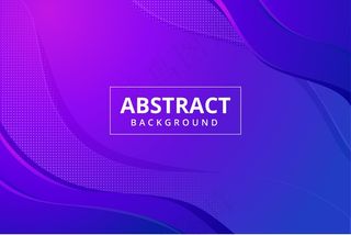 现代抽象背景墙纸，鲜艳的蓝紫色和粉色