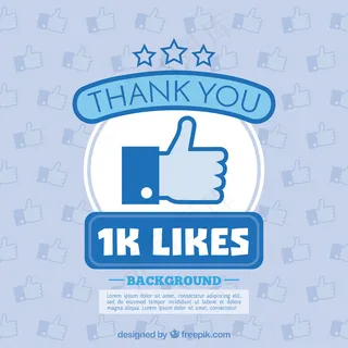 1k喜欢背景
