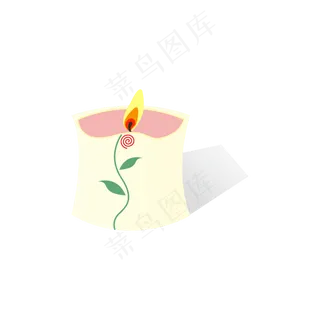 教师节卡通蜡烛元素可商用元素