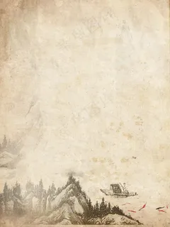 中国风工笔画高清纹理背景图 中国风工笔画高清纹理背景图