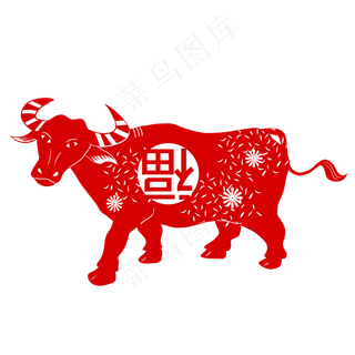牛年新年年画