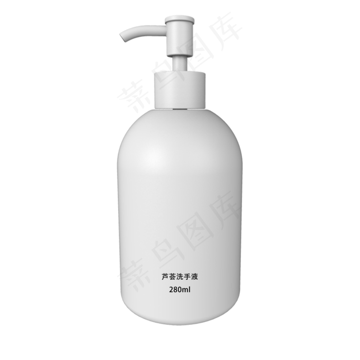 沐浴露塑料瓶按压瓶子罐子洗手液(2000X2000(DPI:150))psd模版下载