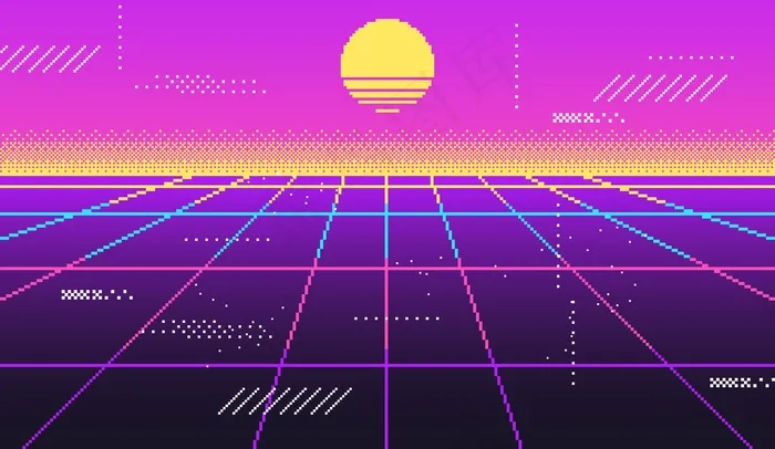 迪斯科舞厅的蒸汽背景eps,ai矢量模版下载