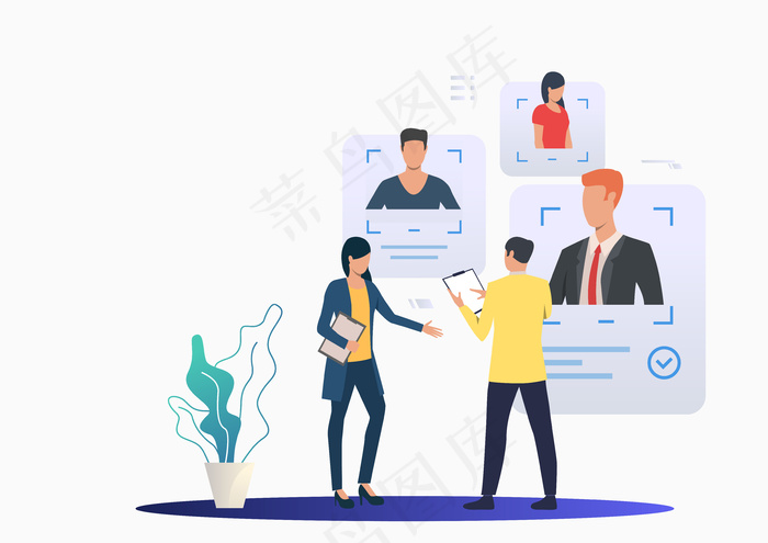 招聘专业人士研究候选人简介