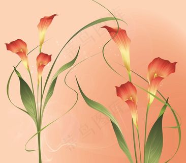 电视墙背景画效果图片