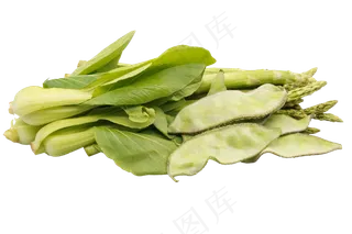 油菜芦笋扁豆