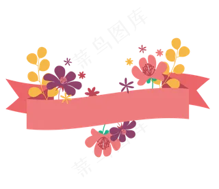 浪漫七夕情人节装饰图案