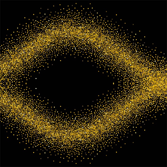 抽象的金色闪光纹理背景