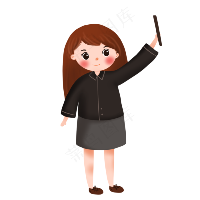 教师节卡通老师元素