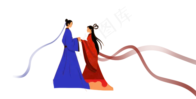 情人节七夕牛郎织女