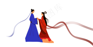 情人节七夕牛郎织女