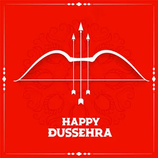 红色快乐杜塞赫拉节祝福卡背景